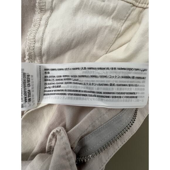 Abercrombie & Fitch Stretch Light Cream Colored Pants Men’s 29Wx30L - Picture 4 of 6